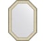 Зеркало EVOFORM в багетной раме - брашированное серебро 59 mm (50x70 cm) BY 7424 1