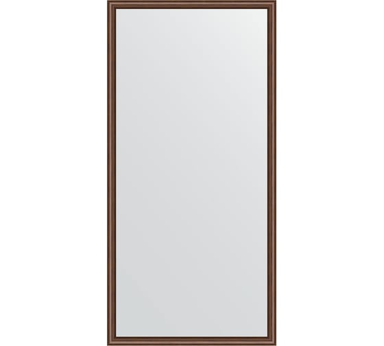 Зеркало EVOFORM в багетной раме - орех 22 mm (48x98 cm) 0689 1