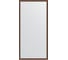 Зеркало EVOFORM в багетной раме - орех 22 mm (48x98 cm) 0689 1