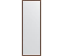 Зеркало EVOFORM в багетной раме - орех 22 mm (48x138 cm) 0706