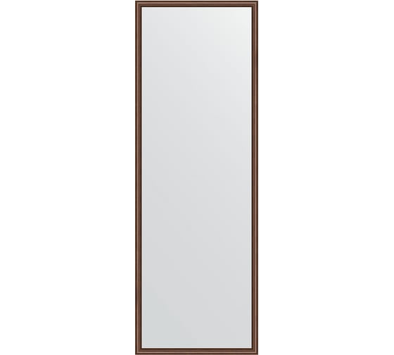 Зеркало EVOFORM в багетной раме - орех 22 mm (48x138 cm) 0706