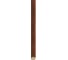 Зеркало EVOFORM в багетной раме - орех 22 mm (48x138 cm) 0706 3