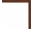 Зеркало EVOFORM в багетной раме - орех 22 mm (48x138 cm) 0706 4