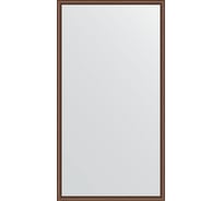 Зеркало EVOFORM в багетной раме - орех 22 mm (58x108 cm) 0723