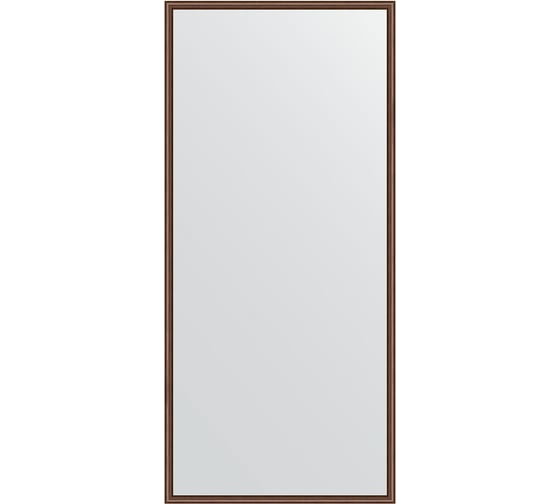 Зеркало EVOFORM в багетной раме - орех 22 mm (68x148 cm) 0757 1