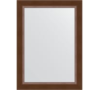 Зеркало EVOFORM в багетной раме - орех 65 mm (56x76 cm) 0799