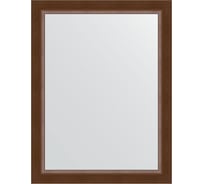 Зеркало EVOFORM в багетной раме - орех 65 mm (66x86 cm) 1014