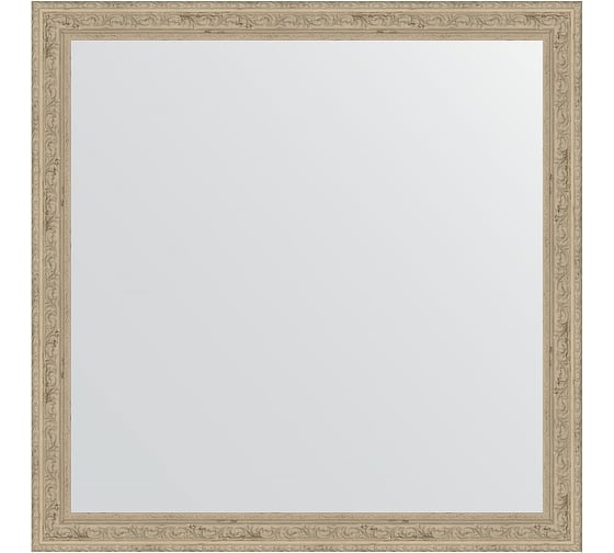 Зеркало EVOFORM в багетной раме - слоновая кость 51 mm (73x73 cm) 1025