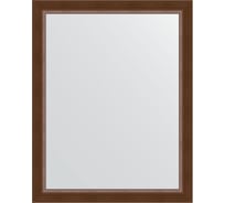 Зеркало EVOFORM в багетной раме - орех 65 mm (76x96 cm) 1044