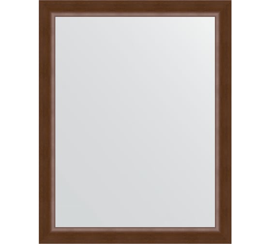 Зеркало EVOFORM в багетной раме - орех 65 mm (76x96 cm) 1044 1