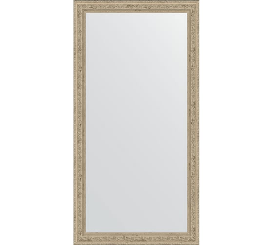 Зеркало EVOFORM в багетной раме - слоновая кость 51 mm (53x103 cm) 1055
