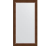Зеркало EVOFORM в багетной раме - орех 65 mm (56x106 cm) 1059