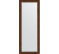 Зеркало EVOFORM в багетной раме - орех 65 mm (56x146 cm) 1074