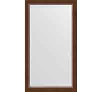 Зеркало EVOFORM в багетной раме - орех 65 mm (66x116 cm) 1089