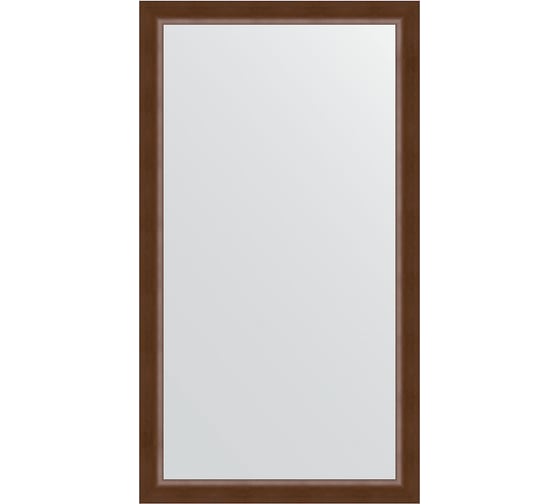Зеркало EVOFORM в багетной раме - орех 65 mm (76x136 cm) 1104 1