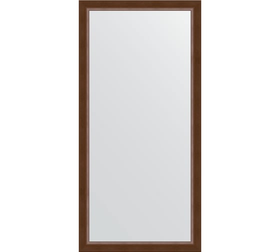 Зеркало EVOFORM в багетной раме - орех 65 mm (76x156 cm) 1119 1