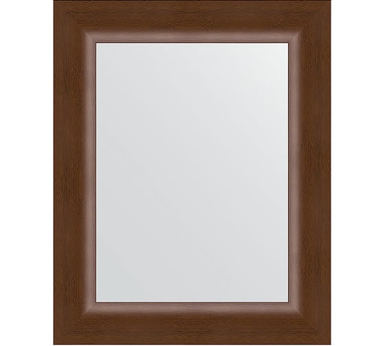 Зеркало EVOFORM в багетной раме - орех 65 mm (42x52 cm) 1351 1