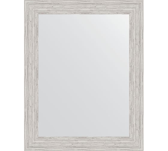 Зеркало EVOFORM в багетной раме - серебряный дождь 46 mm (38x48 cm) 3005