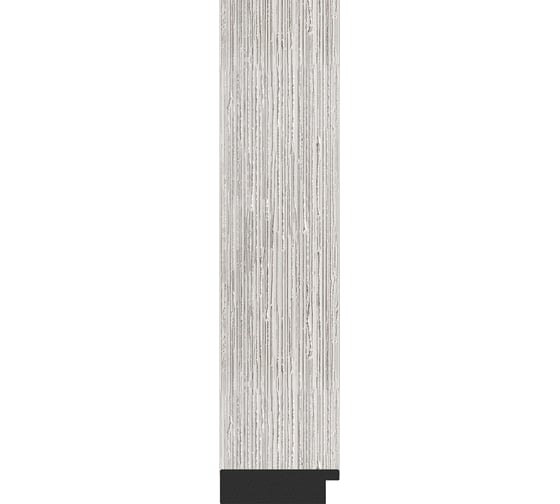 Зеркало EVOFORM в багетной раме - серебряный дождь 70 mm (43x53 cm) 3016