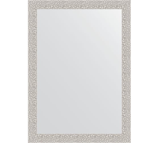 Зеркало EVOFORM в багетной раме - мозаика хром 46 mm (51x71 cm) 3036