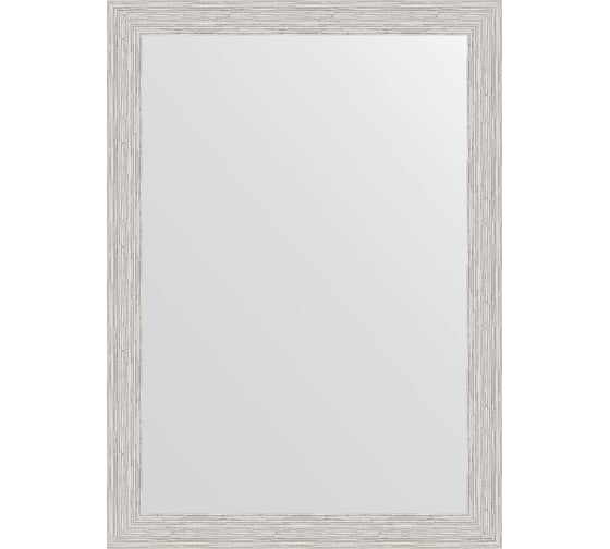 Зеркало EVOFORM в багетной раме - серебряный дождь 46 mm (51x71 cm) 3037