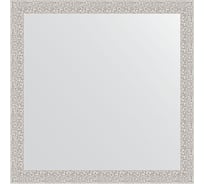 Зеркало EVOFORM в багетной раме - мозаика хром 46 mm (61x61 cm) 3132