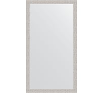 Зеркало EVOFORM в багетной раме - мозаика хром 46 mm (61x111 cm) 3196