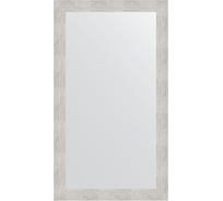 Зеркало EVOFORM в багетной раме - серебряный дождь 70 mm (66x116 cm) 3208