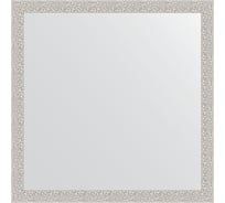 Зеркало EVOFORM в багетной раме - мозаика хром 46 mm (71x71 cm) 3228