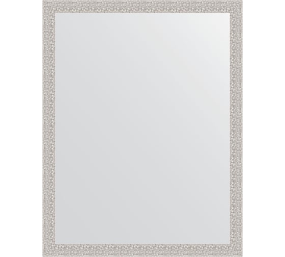 Зеркало EVOFORM в багетной раме - мозаика хром 46 mm (71x91 cm) 3260