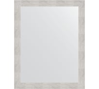 Зеркало EVOFORM в багетной раме - серебряный дождь 70 mm (76x96 cm) 3272