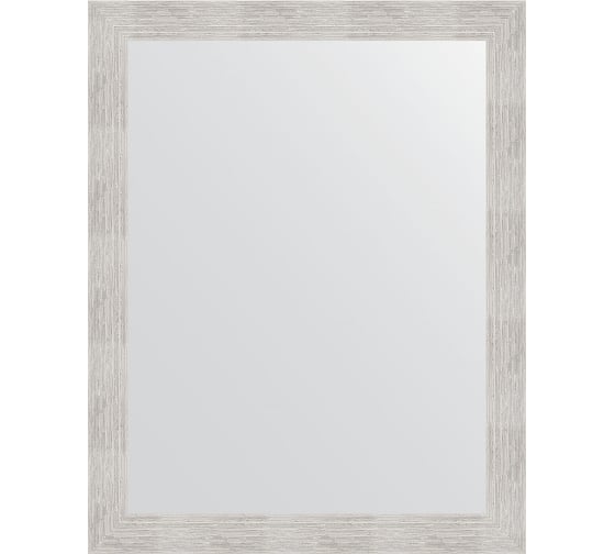 Зеркало EVOFORM в багетной раме - серебряный дождь 70 mm (76x96 cm) 3272 1