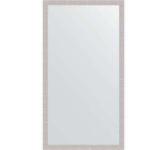 Зеркало EVOFORM в багетной раме - мозаика хром 46 mm (71x131 cm) 3292 1