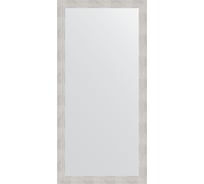 Зеркало EVOFORM в багетной раме - серебряный дождь 70 mm (76x156 cm) 3336