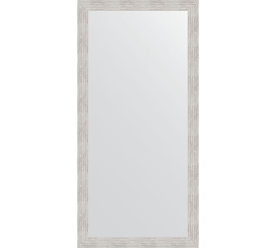 Зеркало EVOFORM в багетной раме - серебряный дождь 70 mm (76x156 cm) 3336 1