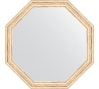 Зеркало EVOFORM в багетной раме - слоновая кость 51 mm (59,8x59,8 cm) 3686