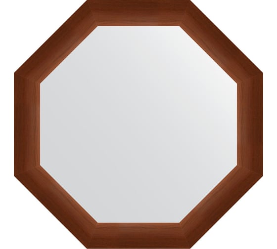 Зеркало EVOFORM в багетной раме - орех 65 mm (62,4x62,4 cm) 3728 1