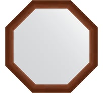 Зеркало EVOFORM в багетной раме - орех 65 mm (72,4x72,4 cm) 3729
