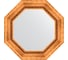 Зеркало EVOFORM в багетной раме - римское золото 88 mm (56,6x56,6 cm) 3784 1