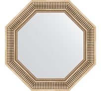 Зеркало EVOFORM в багетной раме - серебряный акведук 93 mm (67,8x67,8 cm) 3815
