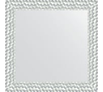 Зеркало EVOFORM в багетной раме - перламутровые дюны 89 mm (81x81 cm) 3918