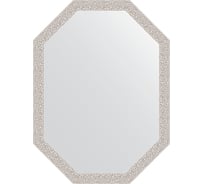 Зеркало EVOFORM в багетной раме - мозаика хром 46 mm (58x78 cm) 7007