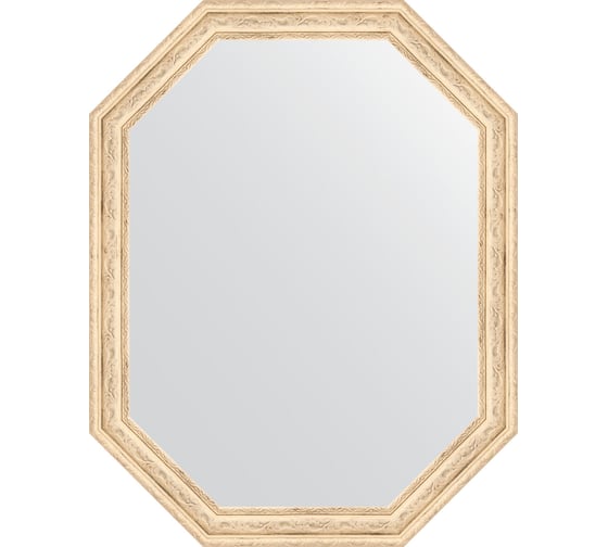 Зеркало EVOFORM в багетной раме - слоновая кость 51 mm (54x69 cm) 7018 1