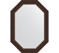 Зеркало EVOFORM в багетной раме - палисандр 62 mm (51x71 cm) 7065