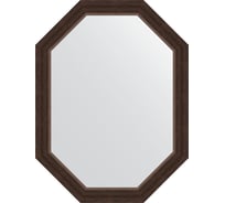 Зеркало EVOFORM в багетной раме - палисандр 62 mm (61x81 cm) 7067