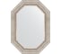 Зеркало EVOFORM в багетной раме - римское серебро 88 mm (56x76 cm) 7165 1