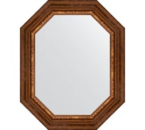 Зеркало EVOFORM в багетной раме - римская бронза 88 mm (61x76 cm) 7170