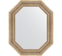Зеркало EVOFORM в багетной раме - серебряный акведук 93 mm (62x77 cm) 7202