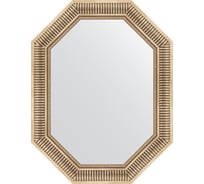 Зеркало EVOFORM в багетной раме - серебряный акведук 93 mm (67x87 cm) 7203