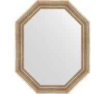 Зеркало EVOFORM в багетной раме - серебряный акведук 93 mm (77x97 cm) 7204